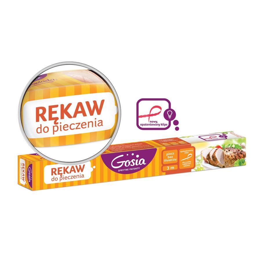 000885.jpg Rękaw do pieczenia kartonik 29cmx3m GOSIA - obrazek 1