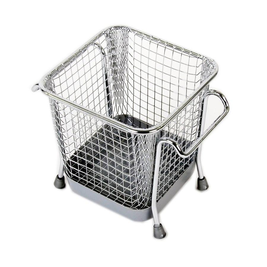 0266_1.jpg Ociekacz na sztućce kwadratowy chrom Ander 0266 - obrazek 1