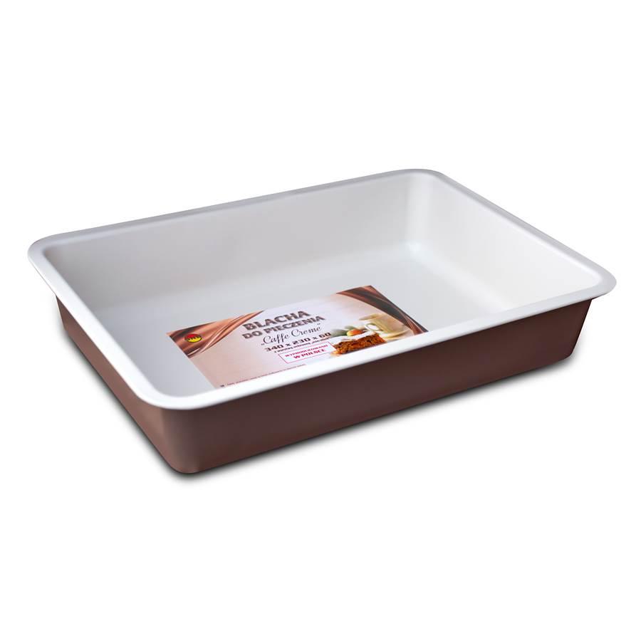 990-61-7.jpg Blacha non-stick caffe creme tłoczona 340x230 SNB - obrazek 1