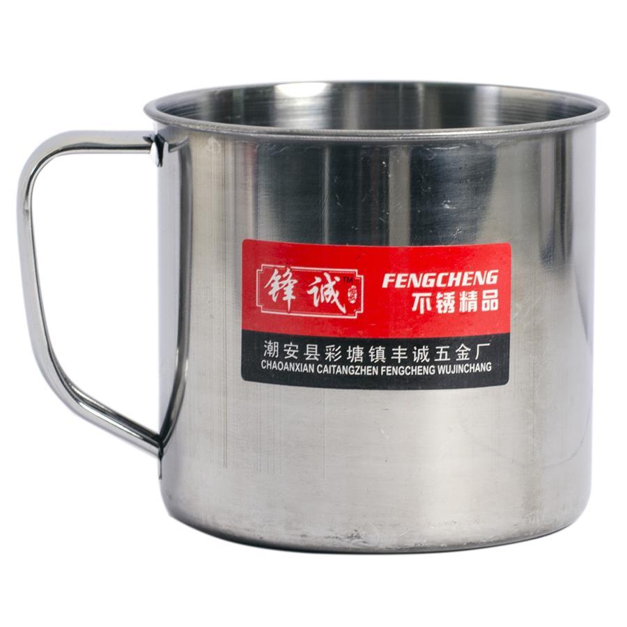 di953.jpg Kubek stalowy z rączką 11cm DIHOME - obrazek 1