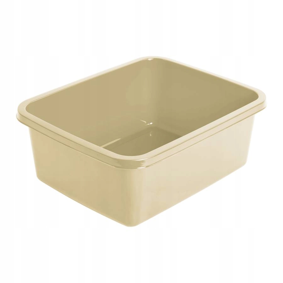 36bb46868fc3b19a072f02e9e50993fd.jpg MISKA PROSTOKĄTNA JULIE 11L BEŻOWA - obrazek 1