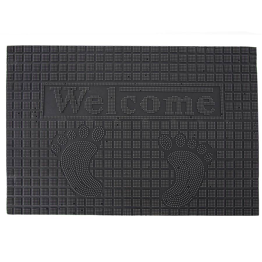 9477b5685f76ad89baebf6a15f71e25e.jpg Wycieraczka gumowa WELCOME 60x40cm/DI7399 - obrazek 1
