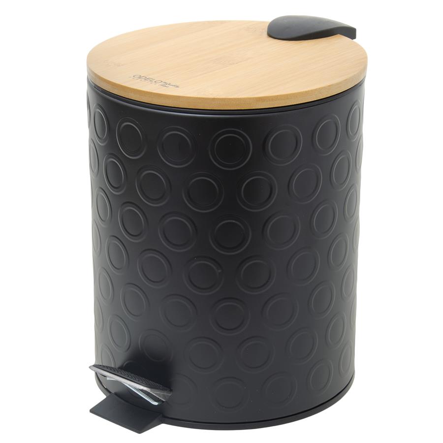 7af4f4a87bb2358079cd508d88bbdb1b.jpg Kosz na śmieci 5L ELIAN czarny/OD2249 - obrazek 1