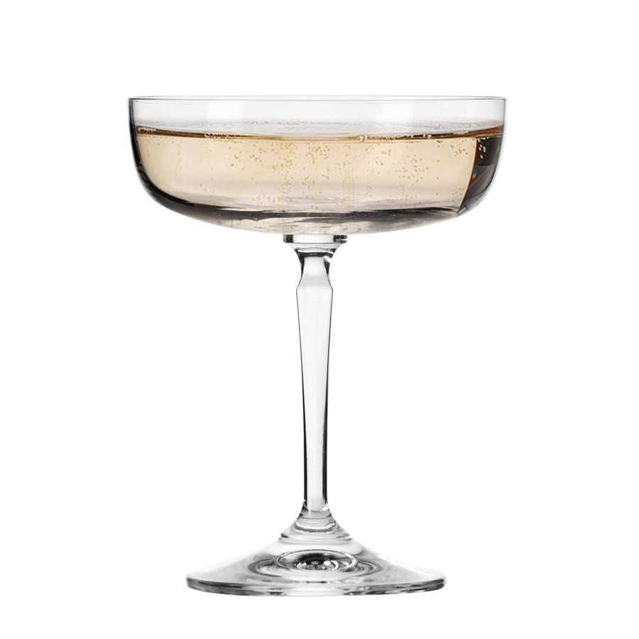 4f0f54a698efe4e78b29d8885a6e4c23.jpg KROSNO Eleganckie kieliszki do szampana 4 sztuki, pojemność 230 ml - Idealne na każdą okazję! - obrazek 1