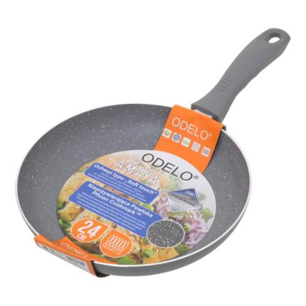 Patelnia ODELO AMAYA 24cm powłoka marmurowa PFLUON 1szt.