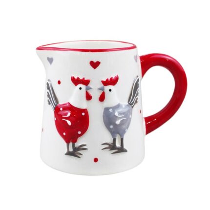Mlecznik dzbanek do mleka ODELO RILLA kury 220ml 1szt.