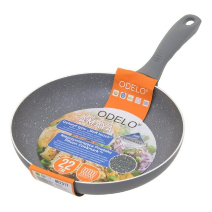 Patelnia ODELO AMAYA 22cm powłoka marmurowa PFLUON 1szt.