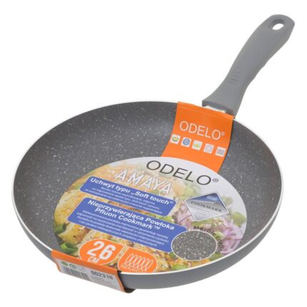 Patelnia ODELO AMAYA 26cm powłoka marmurowa PFLUON 1szt.