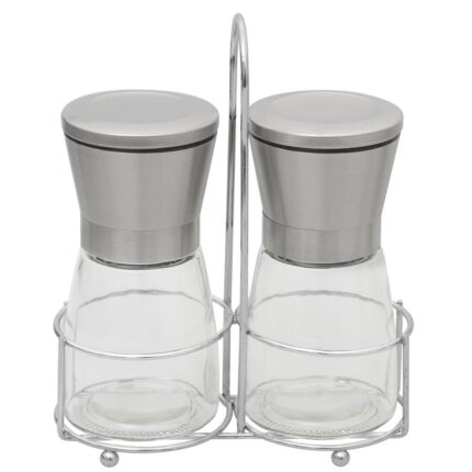 Komplet młynków do soli i pieprzu ODELO ARWEN 170ml wys. 14cm