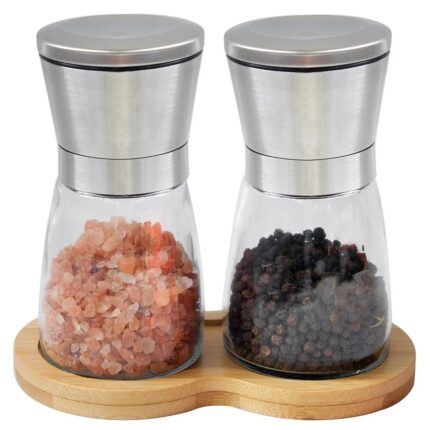 Kpl. młynków 3el. podst. bambus AKSEL/OD2645