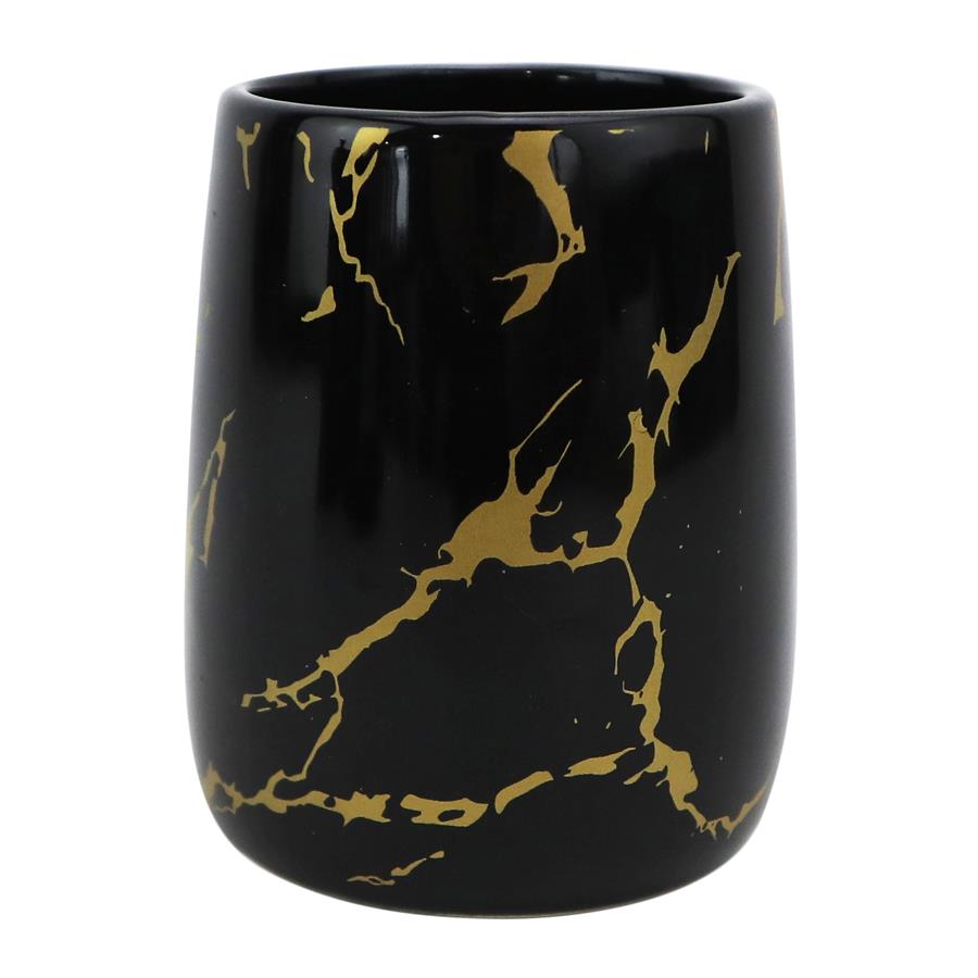 3b6d30bc36b27528ae8882c61485577b.jpg KUBEK CERAMICZNY ODELO CZARNY 7,5X7,5X9,5CM MINIMALISTYCZNY DESIGN 1szt. - obrazek 1