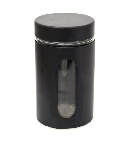 Słoik szklany ODELO JORIS BLACK z metalową pokrywką 900ml 1szt.
