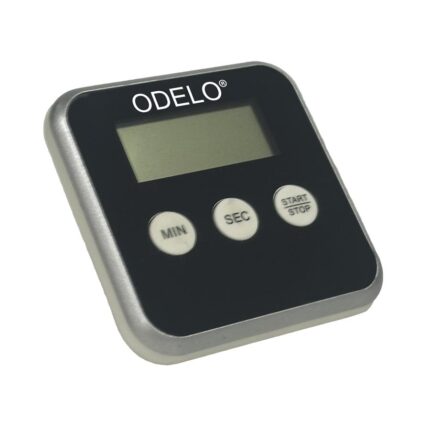 Minutnik ODELO ELLIOT czarny 81x81x19mm 1xAAA 1szt.