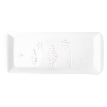 Talerz FANNAR ODELO na ciasto 33,5x13cm zimowy 1szt.