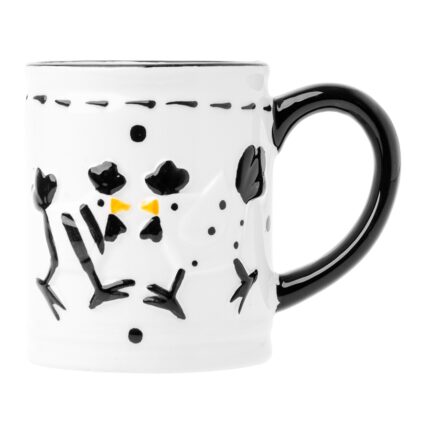 Kubek ODELO RIKU 335ml kury czarne 1szt.