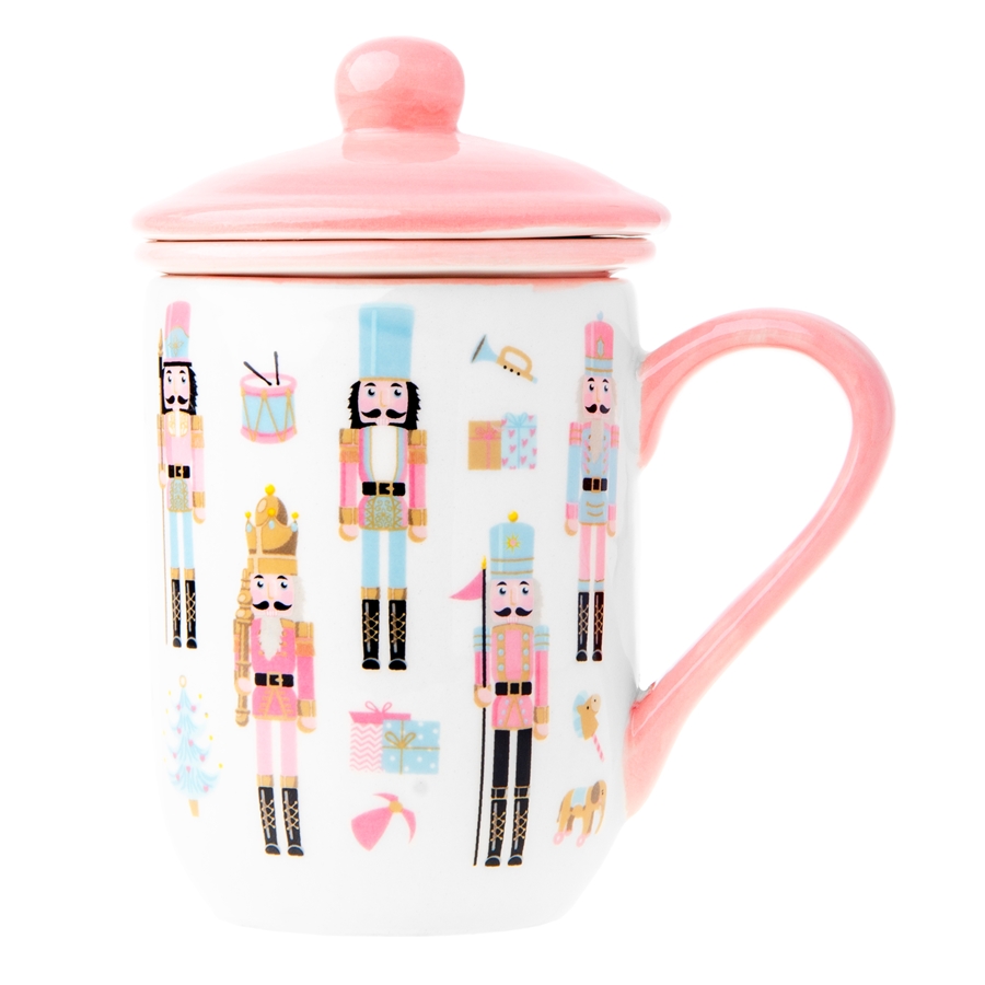 c31a691fdd2b4912ca5a6088b6ccc761.jpg KUBEK Z ZAPARZACZEM ODELO 320ML Z MOTYWEM DZIADKA DO ORZECHÓW 1szt. - obrazek 1