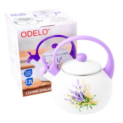 Czajnik emaliowany ODELO AMELIO 2,2L Lavender 1szt.