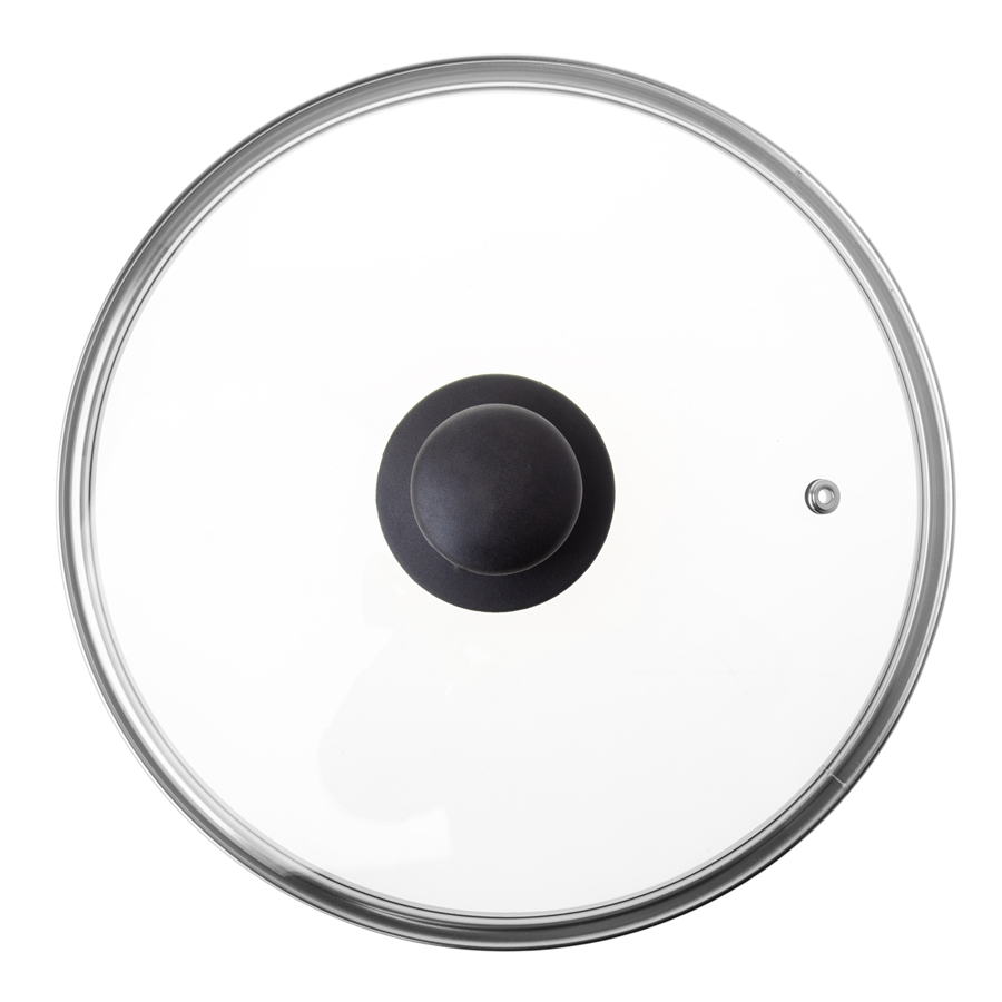 9019cc6857baab374f9e77e348418004.jpg Pokrywa ODELO szklana 24cm z gałką 1szt. - obrazek 1