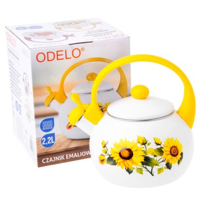 Czajnik emaliowany ODELO AMELIO 2,2L Sunflower 1szt.