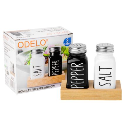 Komplet przyprawników ODELO BRAYDEN 3 elementowy 80ml
