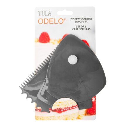 Zestaw 3-elementowy szpatuł do ciasta ODELO TULA