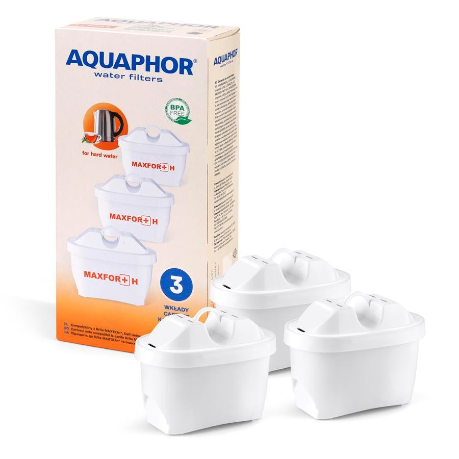 Wkłady filtrujące Aquaphor Maxfor+ H do twardej wody 3 szt. 1 kpl. — oryginalne zdjęcie — zdjęcie 1
