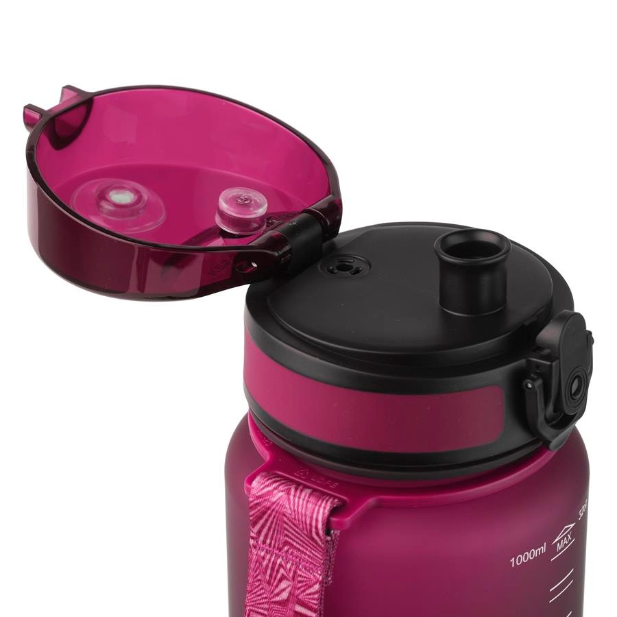 Butelka filtrująca AQUAPHOR CITY 1000 ml bordowa — szczegóły produktu — zdjęcie 3