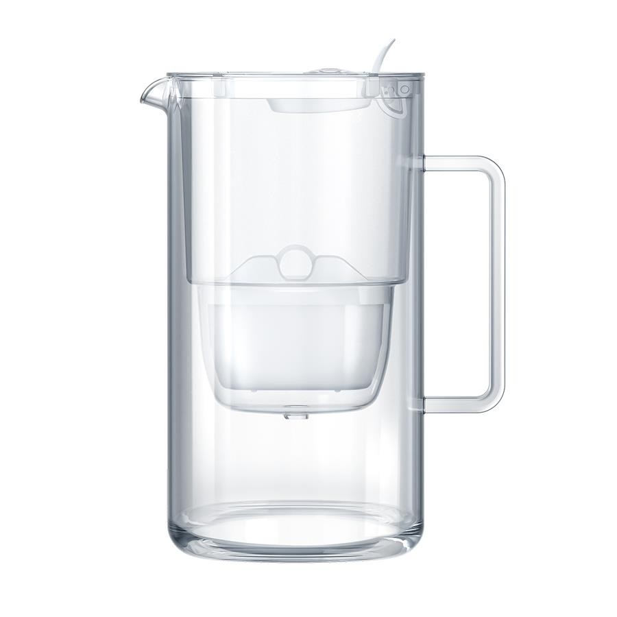 Dzbanek AQUAPHOR GLASS 2,5 L biały + 1 wkład — szczegóły produktu — zdjęcie 3