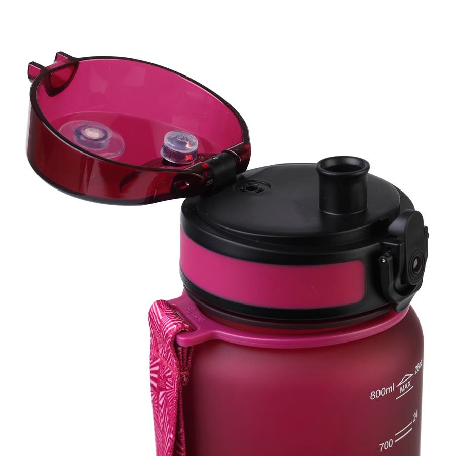 Butelka filtrująca AQUAPHOR CITY 800 ml bordowa — szczegóły produktu — zdjęcie 3