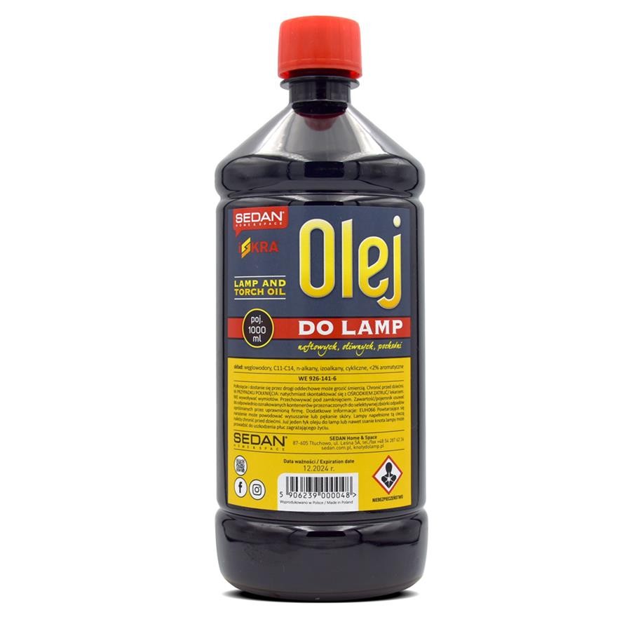 Olej parafinowy do lamp i pochodni 1000 ml — oryginalne zdjęcie 1 — zdjęcie 1