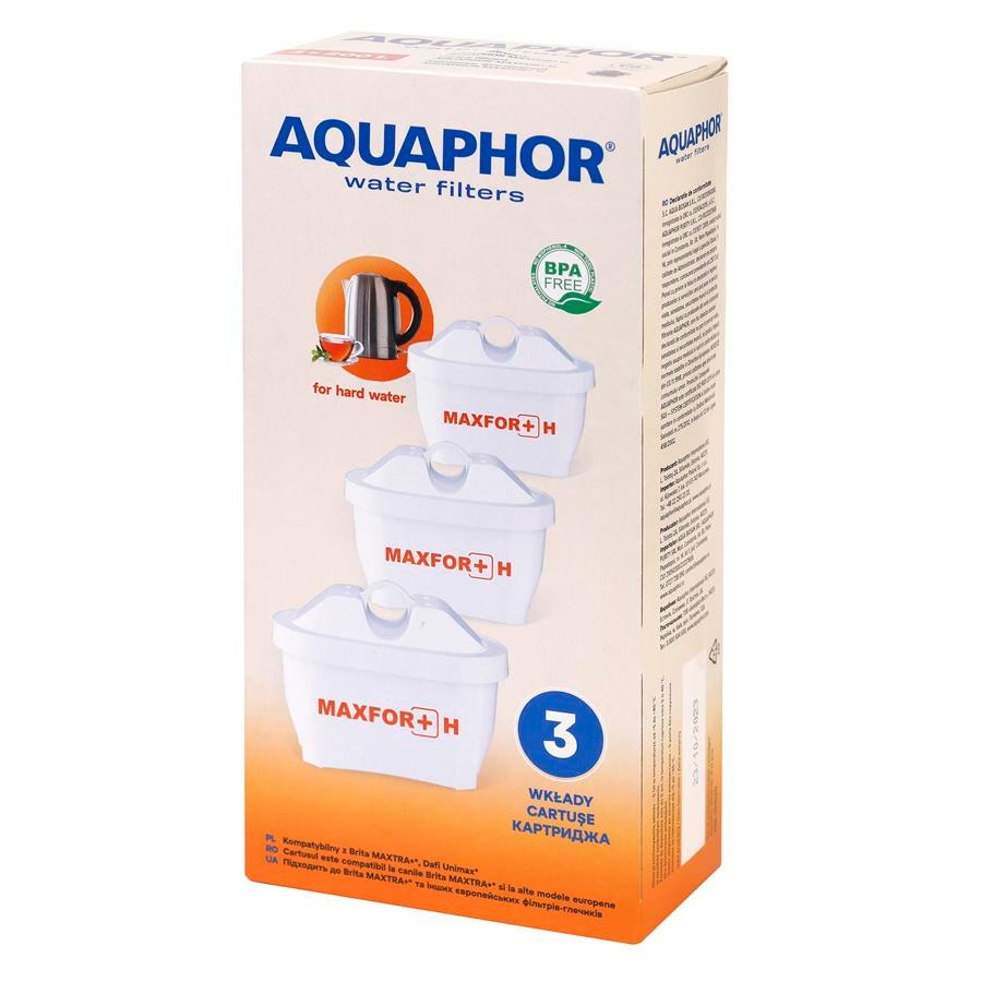 Wkłady filtrujące Aquaphor Maxfor+ H do twardej wody 3 szt. 1 kpl. — szczegóły produktu — zdjęcie 3