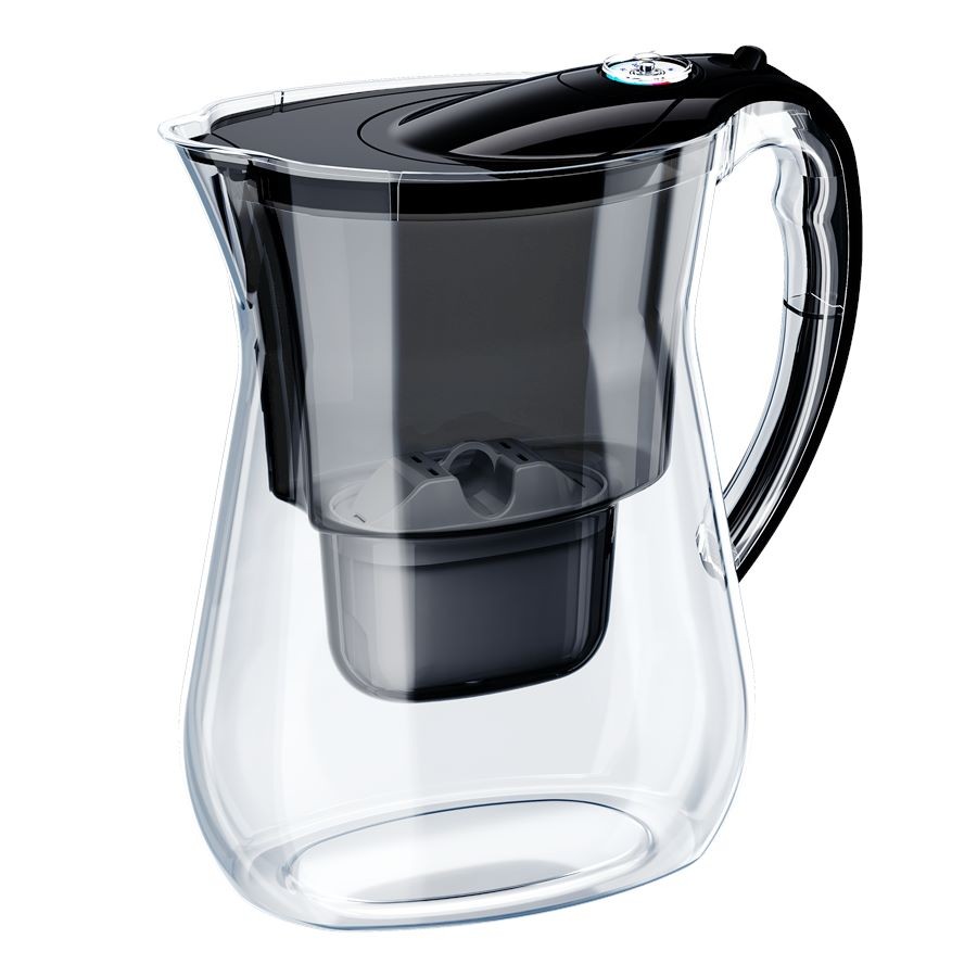 Dzbanek AQUAPHOR LAGO 3,8 L czarny + 1 wkład — produkt i wyposażenie — zdjęcie 1