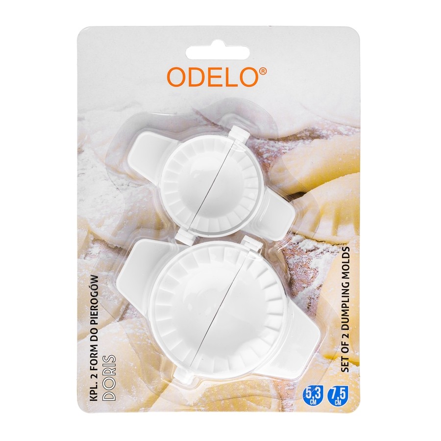 Formy do pierogów ODELO DORIS 5,3 i 7,5 cm w oryginalnym opakowaniu — zdjęcie 2